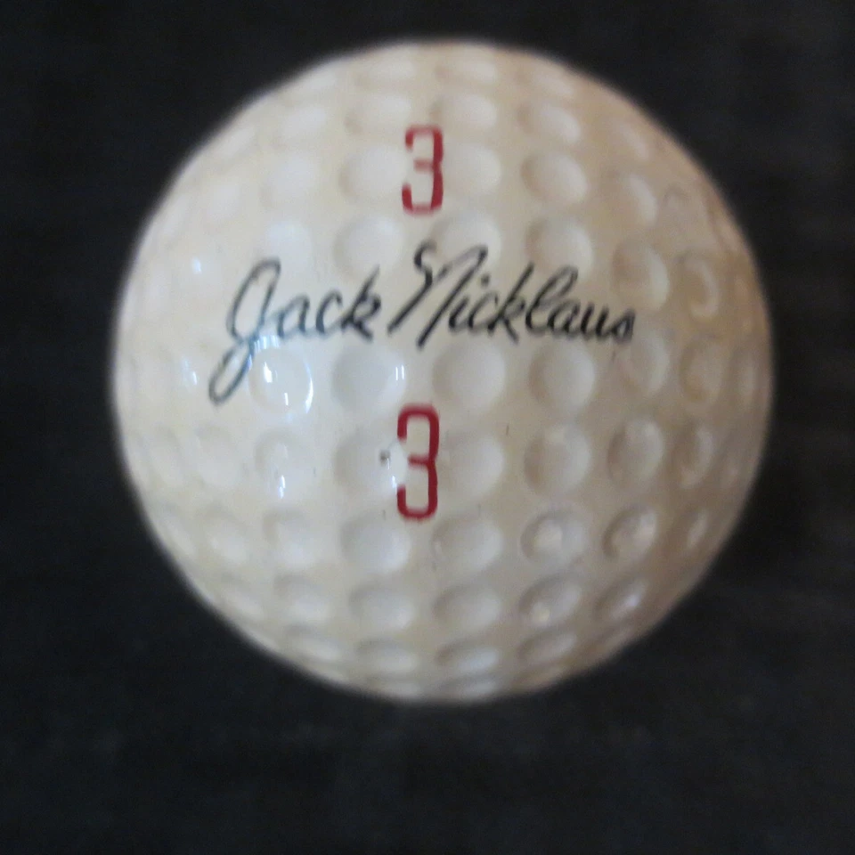 Vintage Jack Nicklaus Golf Ball 3/3   Circa 1969? - Image 1 of 1