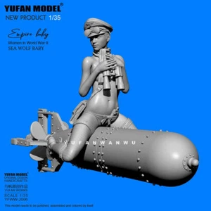 1/35 Harzfiguren Modell Torpedo Soldatin unmontiert unlackiert Bausatz 2096 - Bild 1 von 5