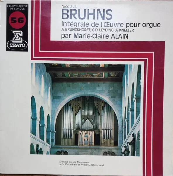 LP Bruhns / Brunckhorst Nicolaus Bruhns Intégrale De LŒuvre Pour Orgue (Alain) - Bild 1 von 1