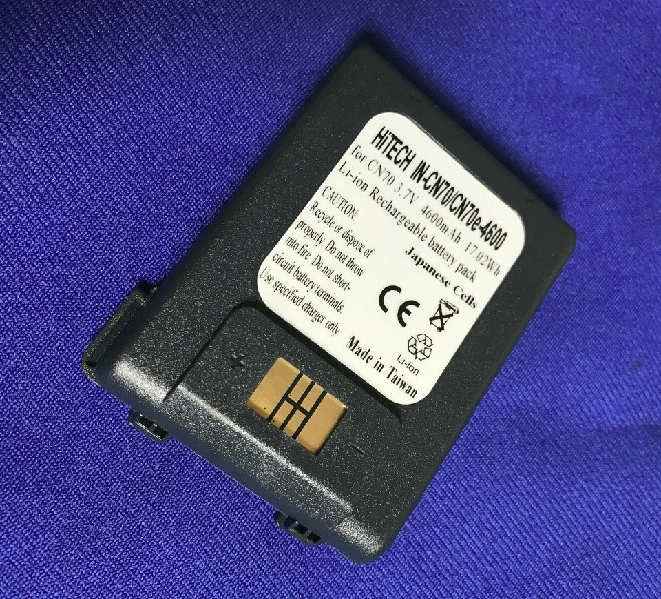 10 baterias (Japão Li4.8A TOP) para INTERMEC/Honeywell #318-043-002 CN70/CN70e eq. - Imagem 1 de 3