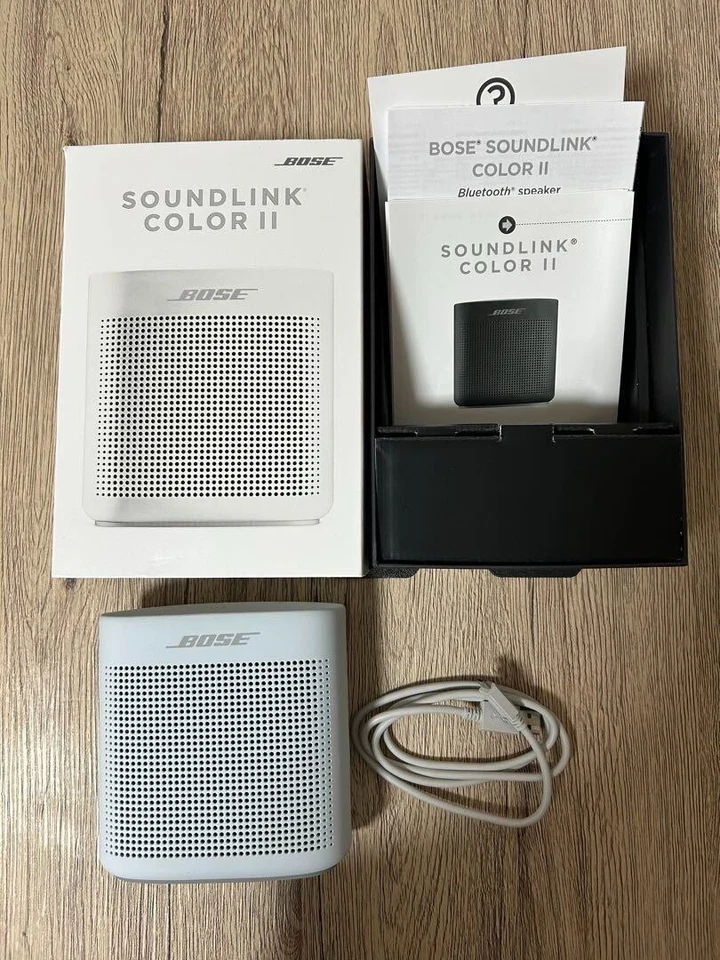 Bose Soundlink Color II Bluetooth Wireless Speaker White Tested/Work  from Japan - Image 1 of 1