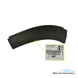 ORIGINAL Peugeot Zier /schutzleiste Kotflügel Rechts Hinten 1617598680 (w) - Bild 1 von 2