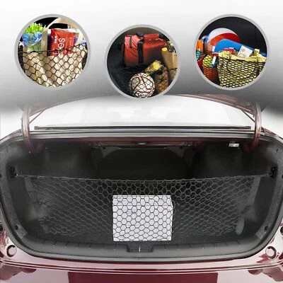 Rear Trunk Envelope Style Mesh Cargo Net for HONDA ACCORD 2013-2024 Brand New Foto 1 de 4