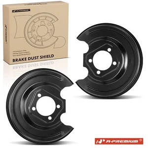 2Pcs Brake Dust Shield Rear for Toyota Prius 2010-2015 Prius Plug-In 2012-2015 - Picture 1 of 9