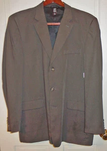 CLAIBORNE MENS CHARCOAL GREY JACKET / BLAZER SIZE 44 LONG NEW WITH TAGS - Picture 1 of 1
