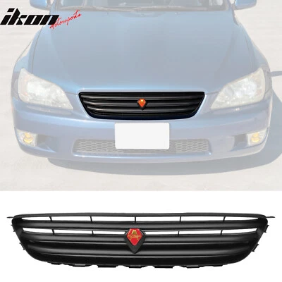 Fits 01-05 Lexus IS300 IS200 Altezza Style Front Upper Bumper Hood Grille ABS - Image 1 of 4
