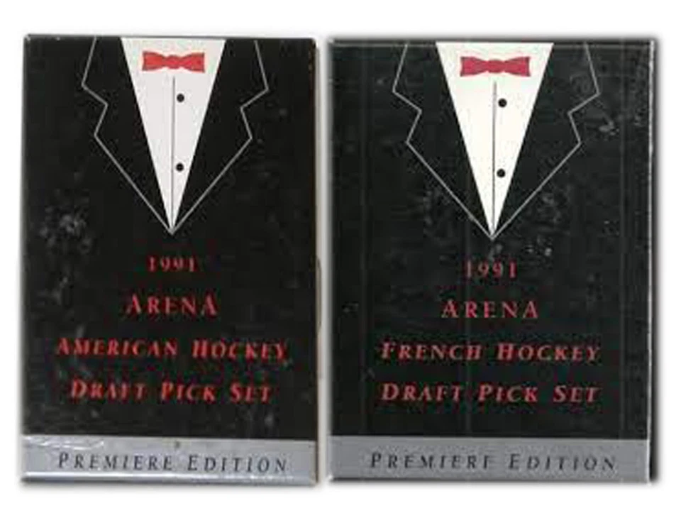1991 Arena Draft Tuxedo Hockey Cards U-PICK Prospects Stars NHL American French - Image 1 of 1