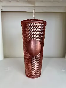 Starbucks Rose Gold Studded Tumbler - Picture 1 of 4