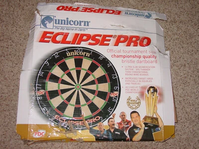 Unicorn Eclipse Pro 79403 Bristle Dartscheibe! Neu im Karton - Bild 1 von 4