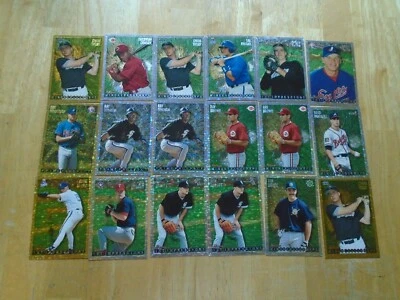 Bowman Minor League MVPS  Ray Durham-Jeff Abbott-(18 Card Lot) Gold + Silvers - Image 1 of 3