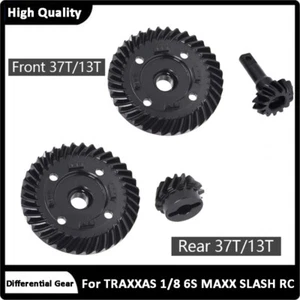 Metal 37T 13T Front Rear Differential Gear for TRAXXAS 1/8 6S MAXX SLASH RC Part - Bild 1 von 12