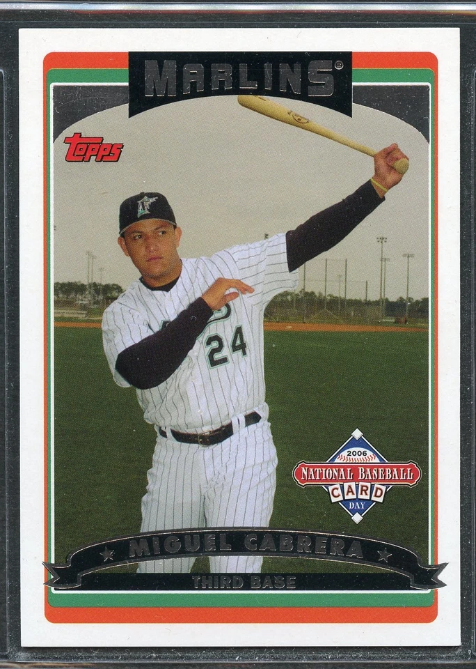 2006 Topps National Baseball Card Day - #10 - Miguel Cabrera - Florida Marlins - Image 1 of 1