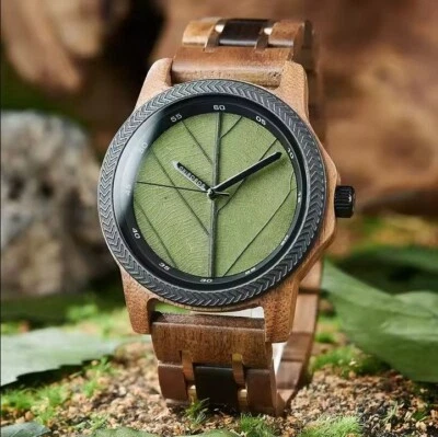 Reloj Timeless Tree Leaf Madera Nueva Colección Foto 1 de 4