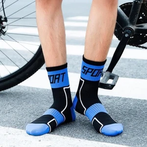 3 Pair Men's Women's Compression Cycling Sports Running Socks Large New in Bags - Bild 1 von 7