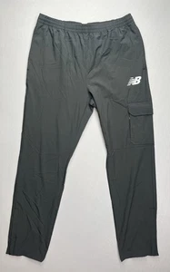 New Balance All Motion Running Pants Black Lightweight Ankle Zip Men's Size M - Picture 1 of 8