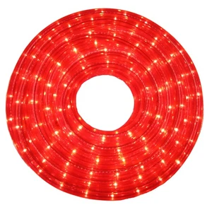 Incandescent Rope Light 120V 150Ft 1/2” 13mm - Warm White - Indoor/Outdoor - Picture 1 of 4