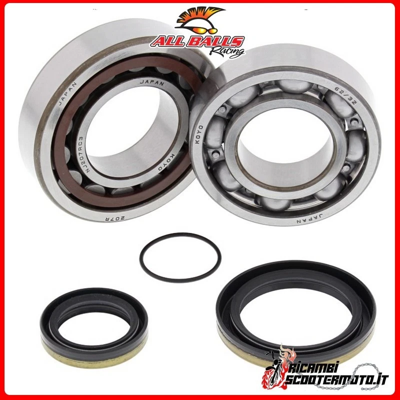KIT DE ROULEMENT DE VILEBREQUIN All Balls Ktm 250 EXC / TPI / -2014 24-1098#144 Foto 1 de 1