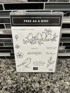 Stampin’ Up! Free as a Bird 149468 Gummi Frischhaltestempel Pinselstrich - Bild 1 von 3