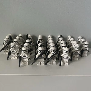 Lego Star Wars: 34x Phase 2 Clone Troopers (sw1319) Minifigures - Picture 1 of 6