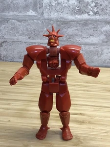 Vintage 1986 Kenner Silverhawks Mon-Star Figur Red Telepix Flip Head unvollständig - Bild 1 von 5