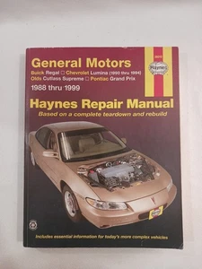 General Motors Repair Manual Chevrolet Pontiac Buick Olds 1988-1999 Haynes 38010 - Picture 1 of 24