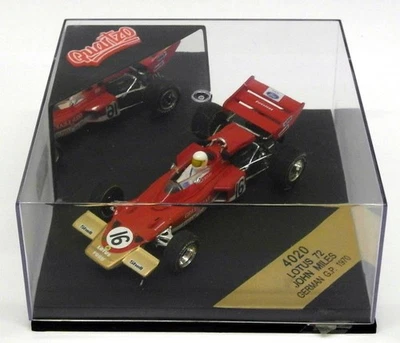 Quartzo 1/43 Scale F1 Model Car 4020 - Lotus 72 German GP 1970 - J.Miles - Image 1 of 3