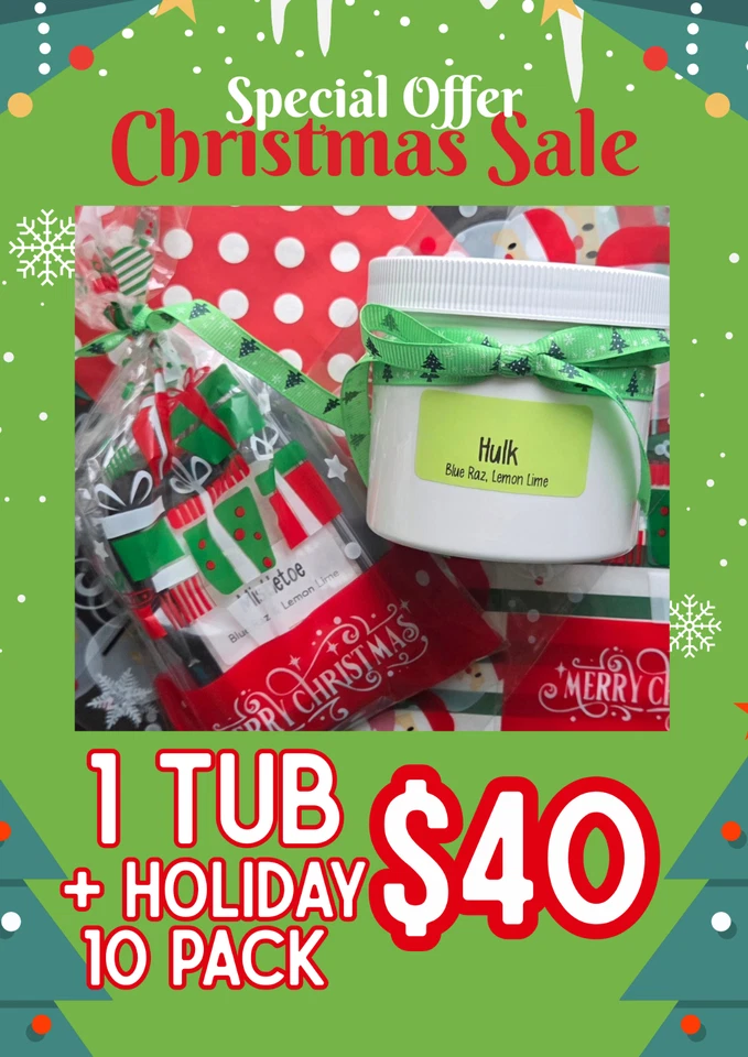 Oferta REGALO Mezcla de Bebidas Cargadas para 30 Porciones Bañera más Paquete de 10 GRATIS Foto 1 de 4