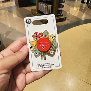 Disney Pin Authentic 2025 Cars Pixar Spinner Shanghai Disneyland - Bild 1 von 2
