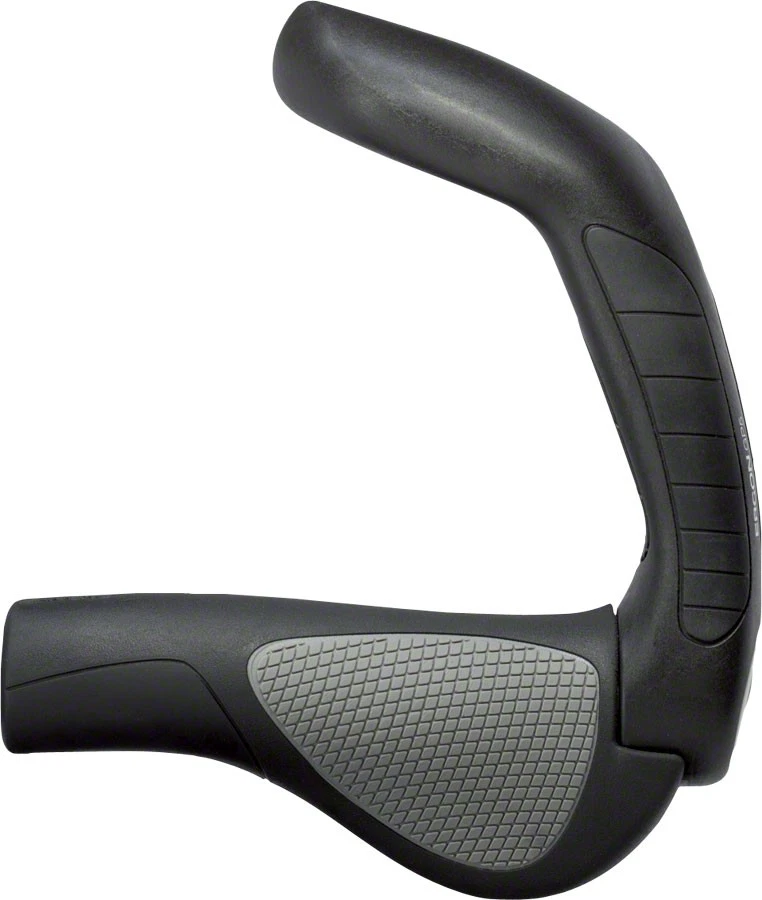 Ergon GP5 Grips - Black/Gray, Lock-On, Large - Image 1 of 1