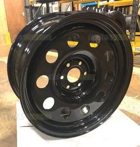 18x8 BLACK MODULAR STEEL WHEEL 6x114.3 CB66.1 ET20 - D40 / NP300 - Picture 1 of 1