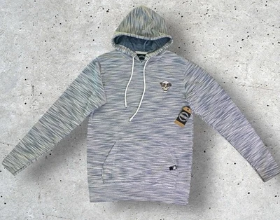 Sudadera con Capucha Sugar Skull Para Hombres Pequeña Bordada Visionaria Dicotomía Pullover NUEVO NUEVO CON ETIQUETAS Foto 1 de 4