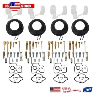 Fits For HONDA VF750C 94-03 Magna 750 Carburetor Repair Kit Diaphragm Float - Foto 1 di 9