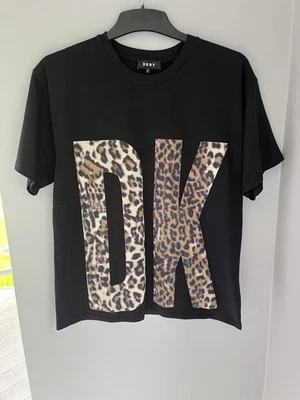 DKNY Girl Top T Shirt Age 14 Designer Black New - Image 1 of 3
