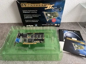 Matrox Millennium II PCI Grafikkarte MGA-2164WP-C, MIL2P/8I, 8MB mit OVP - Retro - Bild 1 von 6
