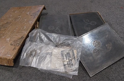 Reino Unido Vintage Juego de 10 manteles/protectores, hechos a mano, con certificado de autenticidad Foto 1 de 4