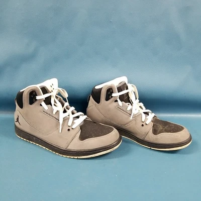 Zapatillas Nike Air Jordan 1 Flight 2 Grafito Claro 555798-004 Para Hombre Talla 12.5 Foto 1 de 4