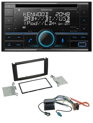 Kenwood CD 2DIN DAB USB MP3 Bluetooth Autoradio für VW T5 Multivan Caravelle Tou - Bild 1 von 4