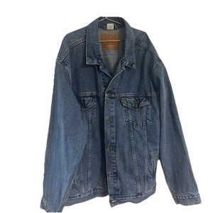 Vintage Levi Strauss Denim Jacket 70507-0389 Size XXL - Picture 1 of 5