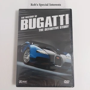 The History of Bugatti The Definitive Story DVD Sportscar Documentary - Picture 1 of 7