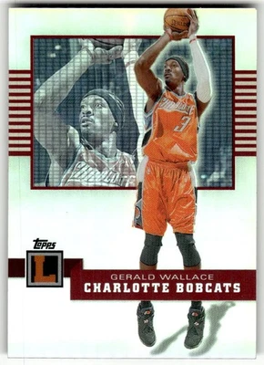 2007-08 Topps Letterman Gerald Wallace refractores #/99 #27 Foto 1 de 2