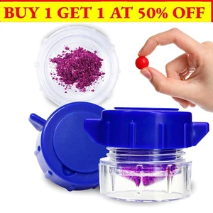 Crusher Pill Pulverizer Tablet Grinder Medicine Splitter pill Box Pill Crusher - Picture 1 of 6
