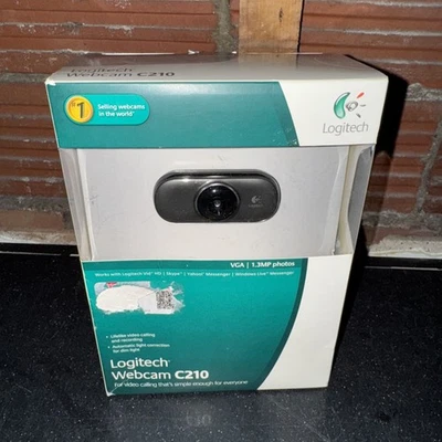 Logitech Webcam C210 Web Cam Sealed New - Image 1 of 4