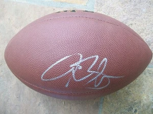 *JUSTIN BLACKMON*SIGNED*AUTOGRAPHED*FOOTBALL*JAGUARS*OKLAHOMA STATE*NFL*COA* - Picture 1 of 2