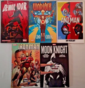 Marvel Buch Set - Moon Knight, Iron Man, Ant-Man, Hexenmeister & Abriss - Bild 1 von 5