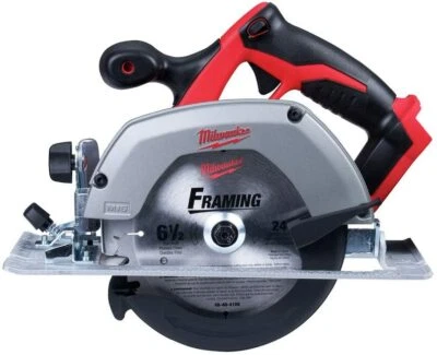 Milwaukee M18 6-1/2 Circular Saw 2630-20 with BLADE, GUIDE & VAC ATTACH - Image 1 of 4