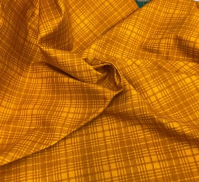 BENARTEX - UN OTOÑO LANUDO #09615-32 - ORO A CUADROS DE CHERYL HAYNES - POR YARDA Foto 1 de 2