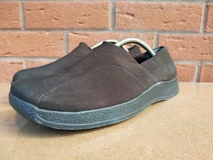 CLARKS CUSHION SOFT WOMENS BROWN FABRIC TRAINER STYLE COMFORT SHOES SIZE UK 7 D - Picture 1 of 7