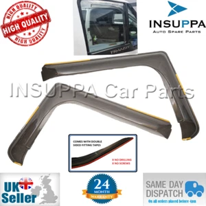 Ford Transit Windabweiser Visier L-Form getönter Regen Sonne Rauchschutz 2000-2013 - Bild 1 von 12