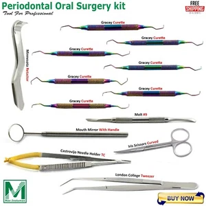 Dental Parodontal Mikro Oralchirurgie Kit Instrumente Chirurgische Instrumente CE - Bild 1 von 37