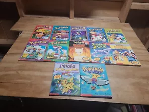 12 Pokemon Scholastic Book Bundle Fast Shipping - Picture 1 of 12